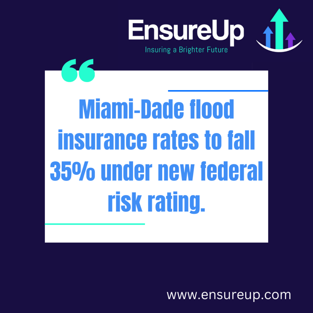 Miami-Dade County Flood Insurance Premiums to Drop 35%